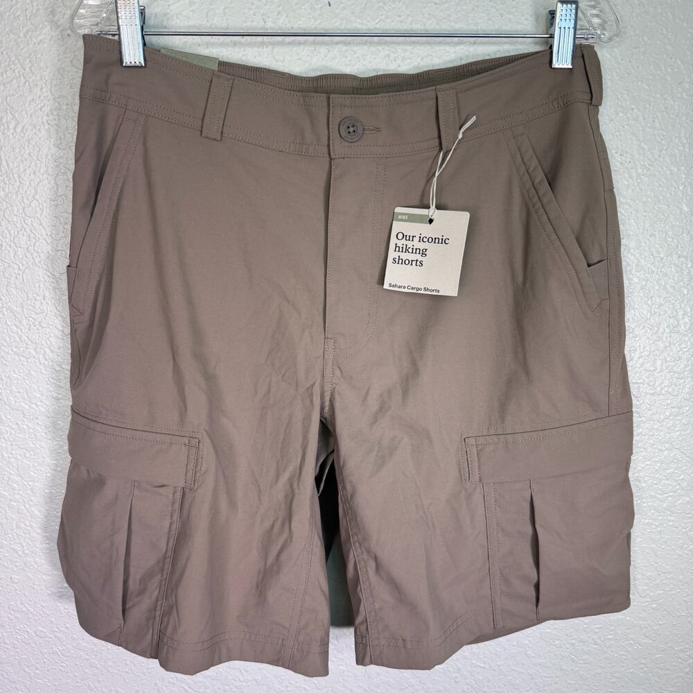 REI Shorts Mens 32 Sahara Cargo Camp Hike UPF 50 Lightweight Outdoor Camping NEW - Picture 1 of 10